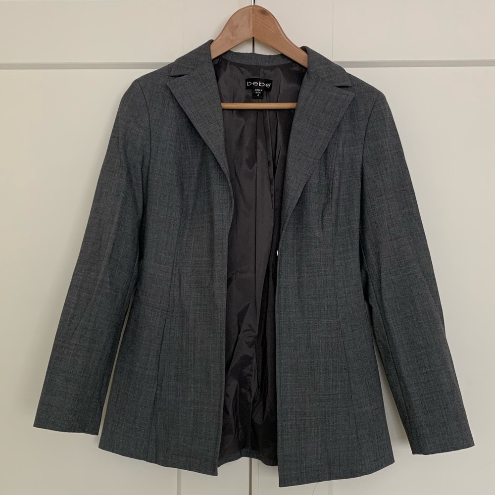 bebe Gray Jacket